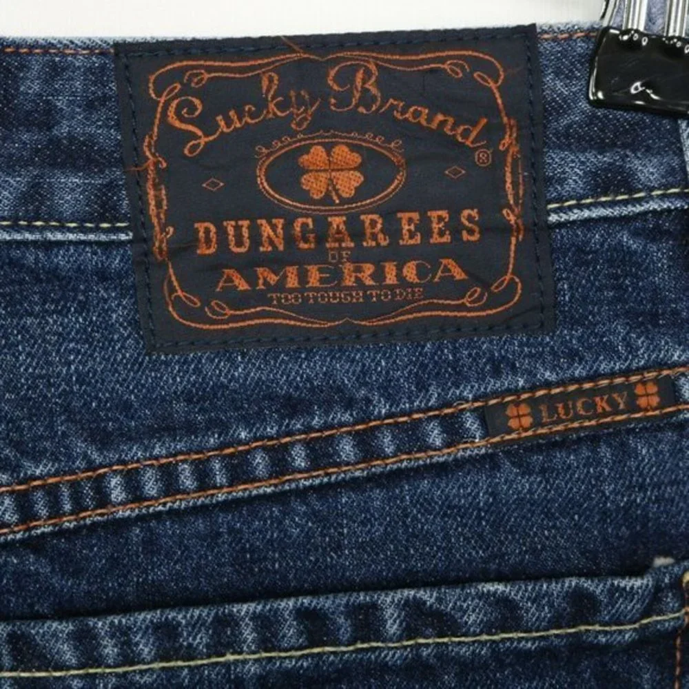 Lucky Brand Dungarees Denim Jean‎ Skirt Size 6 28